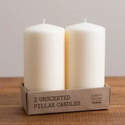 6 In. Pillar Candles, Set Of 2-Kirkland's Home Discount