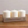 4 In. Pillar Candles, Set Of 3-Kirkland's Home New