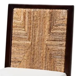 Abaca And Mahogany Armless Dining Chair-Kirkland's Home Hot