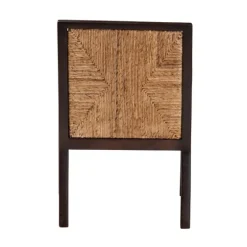 Abaca And Mahogany Dining Chair With Arms-Kirkland's Home Shop