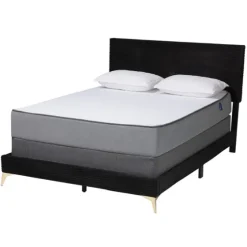 Abba Velvet Ribbed Queen Bed Frame-Kirkland's Home Hot