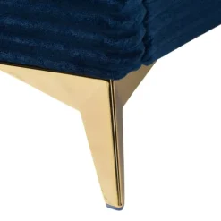 Abba Velvet Ribbed Queen Bed Frame-Kirkland's Home Store