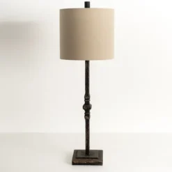 Abbott Antique Black Buffet Lamp-Kirkland's Home Clearance