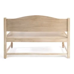 Abby Whitewashed Wood Bench-Kirkland's Home Clearance