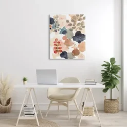 Abstract Botanical Collage Canvas Print, 30X40 In.-Kirkland's Home Cheap