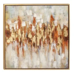 Abstract Color Field Framed Canvas Art Print-Kirkland's Home Cheap
