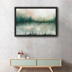 Abstract Foggy Marsh Framed Wall Art-Kirkland's Home Best