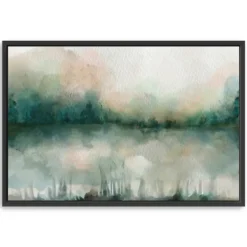 Abstract Foggy Marsh Framed Wall Art-Kirkland's Home Best