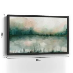 Abstract Foggy Marsh Framed Wall Art-Kirkland's Home Best