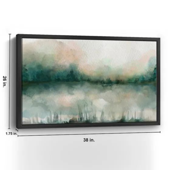 Abstract Foggy Marsh Framed Wall Art-Kirkland's Home Best