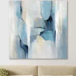 Abstract In Blues Giclee Canvas Art Print-Kirkland's Home Cheap