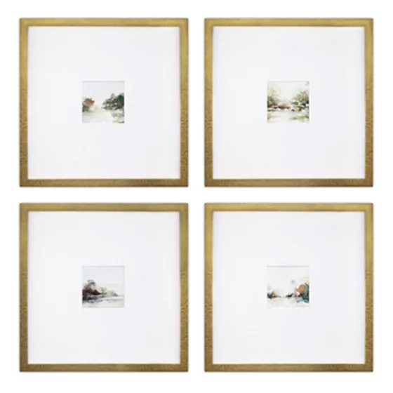 Abstract Landscape Framed Art Prints, Set Of 4-Kirkland's Home New