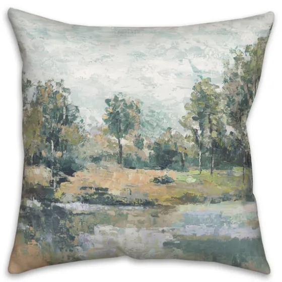 Abstract Landscape Painted Pillow-Kirkland's Home Hot