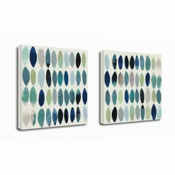 Abstract Leaf Giclee Canvas Art Prints, Set Of 2-Kirkland's Home Flash Sale