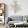 Abstract Metal Bar Wall Plaque-Kirkland's Home Cheap