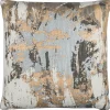 Abstract Metallic Foil Pillow-Kirkland's Home Sale