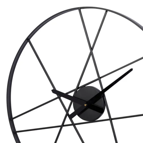 Abstract Open Frame Web Wall Clock, 24 In.-Kirkland's Home Flash Sale