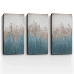 Abstract 3-Pc. Giclee Canvas Art Print Set-Kirkland's Home Discount