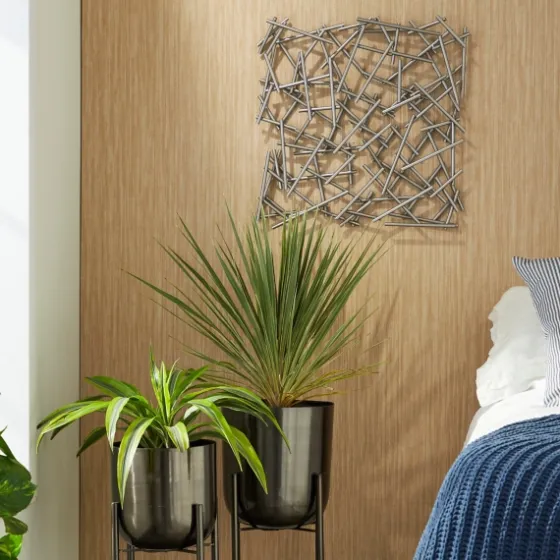 Abstract Tubes Spill Wall Plaque-Kirkland's Home Cheap