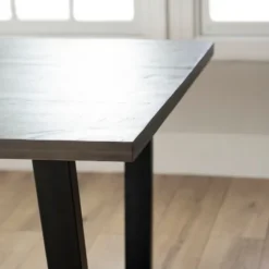 Acacia Wood And Metal Industrial Dining Table-Kirkland's Home New