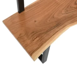 Acacia Wood Modern Storage Hooks Hall Tree-Kirkland's Home Best Sale