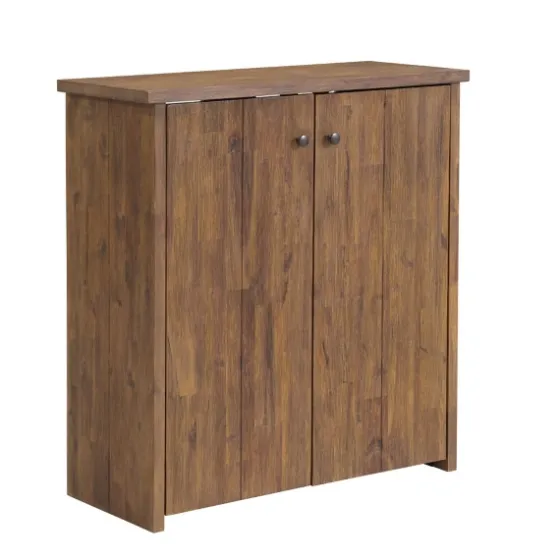 Acacia Wood X Back Storage Shoe Cubbie-Kirkland's Home Flash Sale