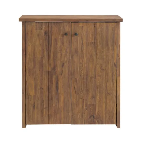 Acacia Wood X Back Storage Shoe Cubbie-Kirkland's Home Flash Sale