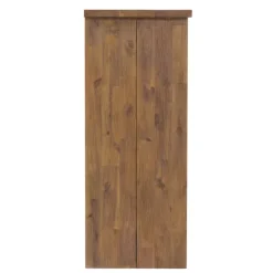 Acacia Wood X Back Storage Shoe Cubbie-Kirkland's Home Flash Sale