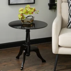 Acrylic Tripod Spindle Side Table-Kirkland's Home Cheap