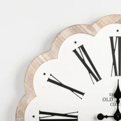 Adelyn Scalloped Edge Wood Clock-Kirkland's Home Cheap