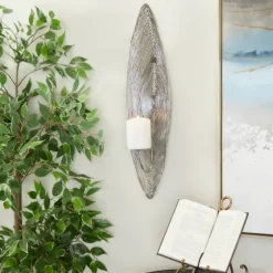 Adrienne Steel Spiral Sconce-Kirkland's Home Cheap