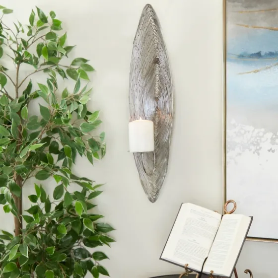 Adrienne Steel Spiral Sconce-Kirkland's Home Cheap