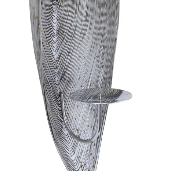 Adrienne Steel Spiral Sconce-Kirkland's Home Cheap