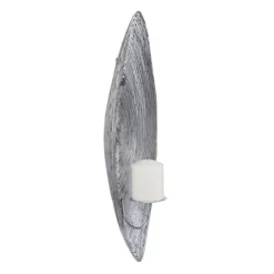 Adrienne Steel Spiral Sconce-Kirkland's Home Cheap
