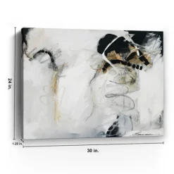 Against All Odds Abstract Canvas Art Print-Kirkland's Home Outlet