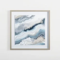 Agate Waves Framed Art Print-Kirkland's Home New