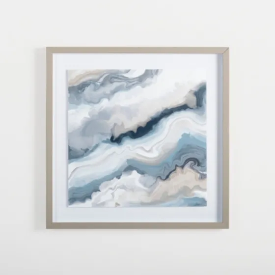 Agate Waves Framed Art Print-Kirkland's Home New