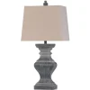 Aged Black Candlestick Base Table Lamp, 33 In.-Kirkland's Home Shop