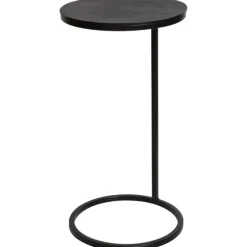 Aged Metal Frame Slab Top Accent Table-Kirkland's Home Cheap