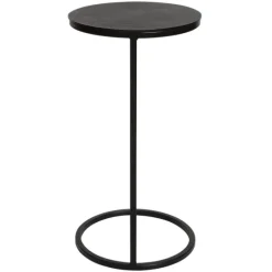 Aged Metal Frame Slab Top Accent Table-Kirkland's Home Cheap