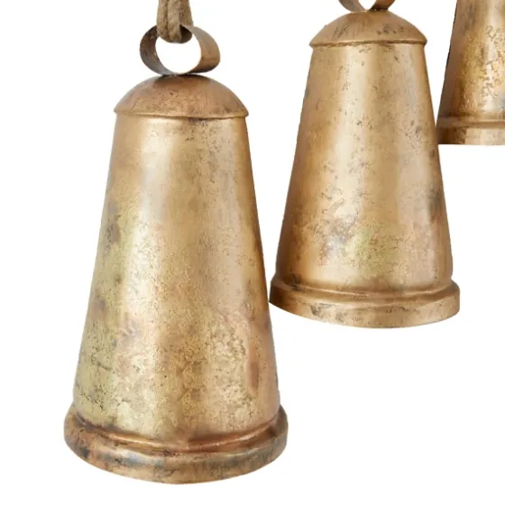 Aged Triangle Bells Wall Plaque-Kirkland's Home Hot