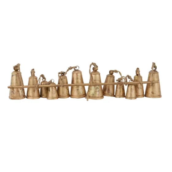 Aged Triangle Bells Wall Plaque-Kirkland's Home Hot