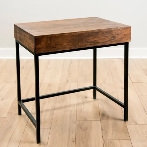 Aiden Acacia Wood Writing Desk-Kirkland's Home Discount