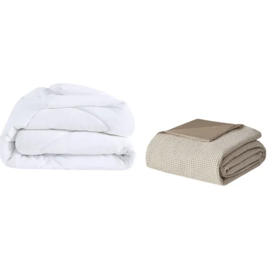 Alaya 4-Pc. California King Waffle Duvet Set-Kirkland's Home Fashion