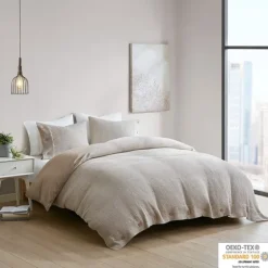 Alaya 4-Pc. Full/Queen Waffle Duvet Set-Kirkland's Home Shop