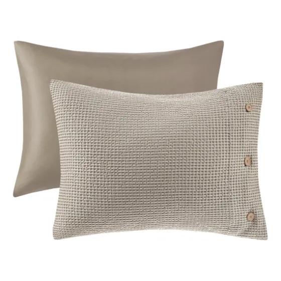 Alaya 4-Pc. Full/Queen Waffle Duvet Set-Kirkland's Home Shop