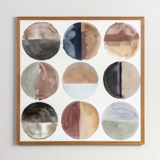 Align Dots Framed Art Print-Kirkland's Home Fashion