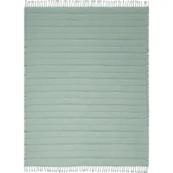 Aloe Woven Stripes Cotton Throw-Kirkland's Home Hot