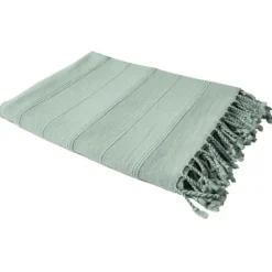 Aloe Woven Stripes Cotton Throw-Kirkland's Home Hot