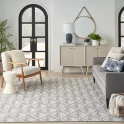 Aloha Ash Botanical Indoor/Outdoor Area Rug, 7X10-Kirkland's Home Best Sale